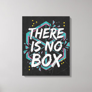 Lienzo Pensamiento Creativo No Hay Caja