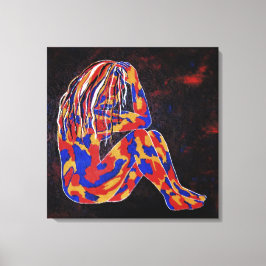 Lienzo Pensamiento profundo