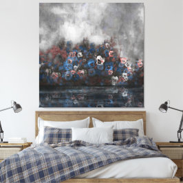 Lienzo "Pensamientos en la Niebla" 40" x 40"