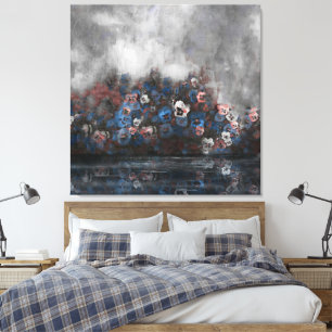Lienzo "Pensamientos en la Niebla" 40" x 40"