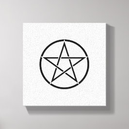 Lienzo Pentáculo de Wiccan (Pentagram)