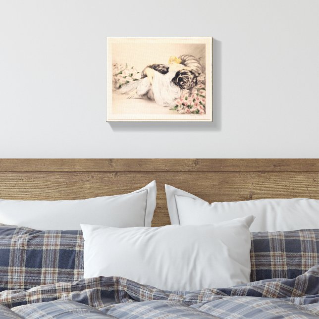 Lienzo Peonies, 1935 por Louis Icart (Insitu(Dormitorio))
