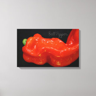 Lienzo Pepper de Campana Roja Fresca