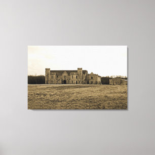 Lienzo Pequeña casa en la pradera