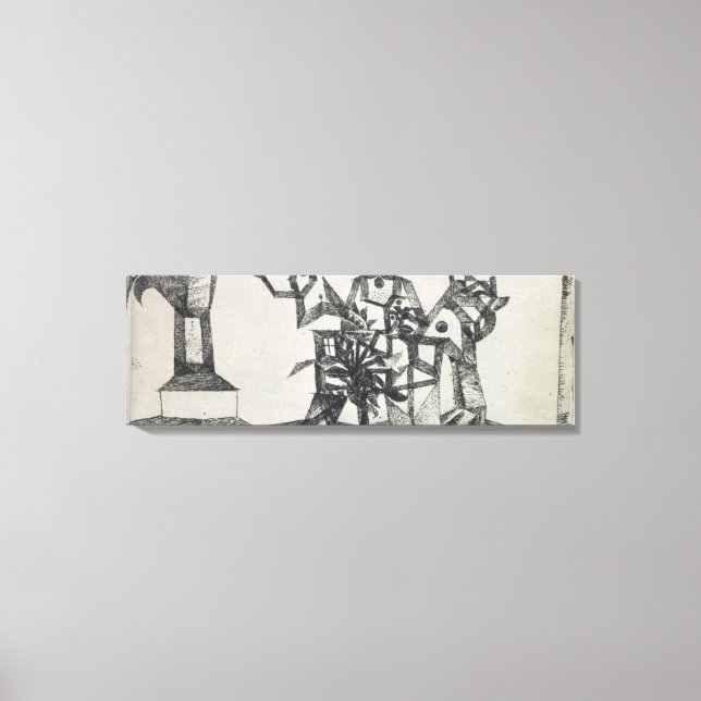 Lienzo Pequeño castillo en el aire, 1915 (Anverso)