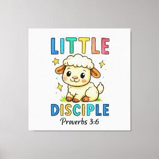 Lienzo Pequeño Discípulo Proverbios 3:6