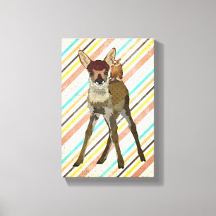 LIENZO PEQUEÑO VESTÍBULO DE FÚTBOL Y OWL