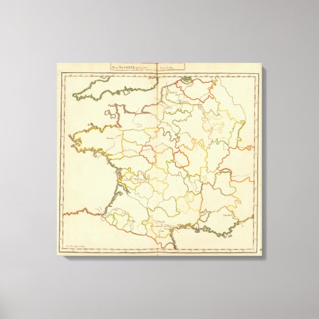 Lienzo Pequeños ríos franceses (Anverso)