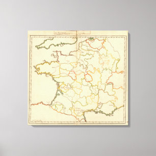 Lienzo Pequeños ríos franceses