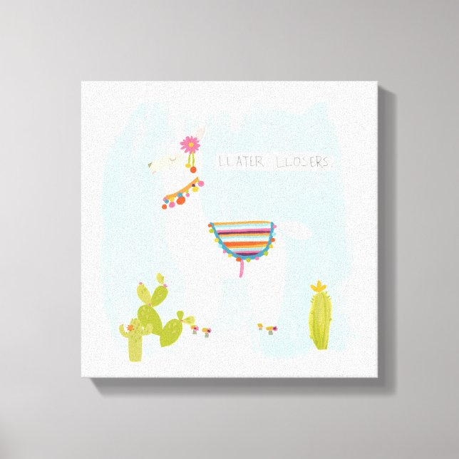 Lienzo Perdedores de Llater (Anverso)