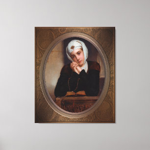 Lienzo Perdido en el pensamiento por Henry Guillaume Schl