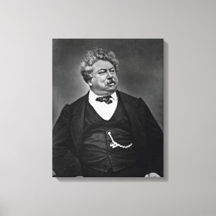Lienzo Pere de Alejandro Dumas (1802-70), de 'Galerie