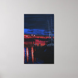 Lienzo Peregrino al amanecer