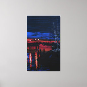 Lienzo Peregrino al amanecer
