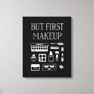 Lienzo Pero primer maquillaje