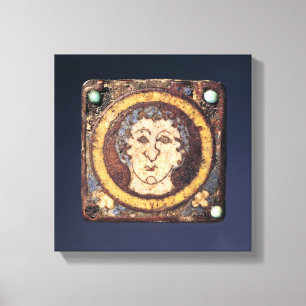 Lienzo Peroné con la cara de un hombre joven