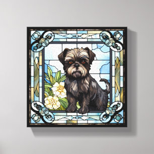 Lienzo Perro Affenpinscher