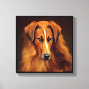 Lienzo Perro Bakharwal - Retrato de Perro