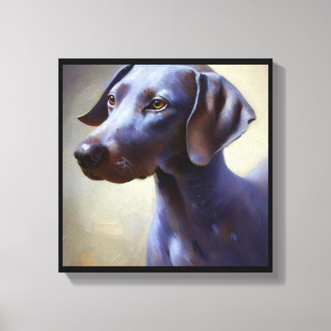 Lienzo Perro Blue Lacy  (Anverso)