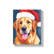 Perro de raza Retriever dorado alegre | Perro con 