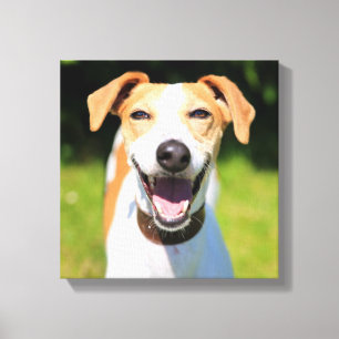 Lienzo Perro de risa de las imágenes el   de Getty