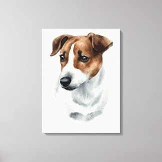 Lienzo ¡Perro Jack Russell Terrier! ¡Hermoso retrato!