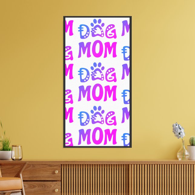 Lienzo Perro Mamá (Insitu (Sala de estar))