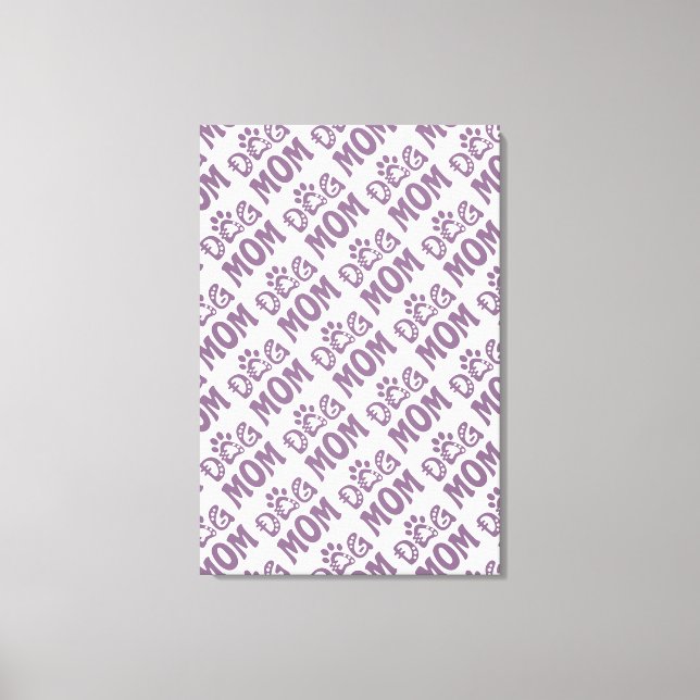 Lienzo Perro Mamá (Anverso)