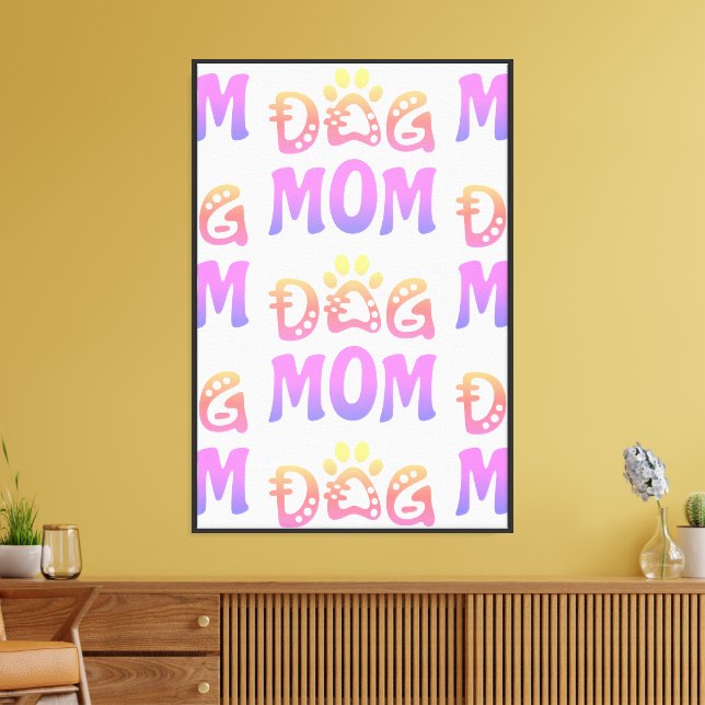 Lienzo Perro Mamá (Insitu (Sala de estar))
