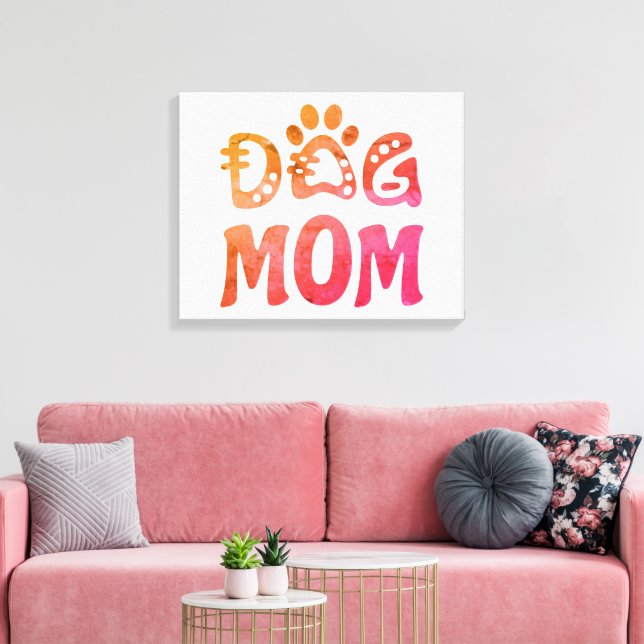Lienzo Perro Mamá (Insitu (Sala de estar))