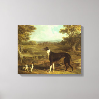 Lienzo Perros, Greyhound y Spaniel, Médica Fop by Herring