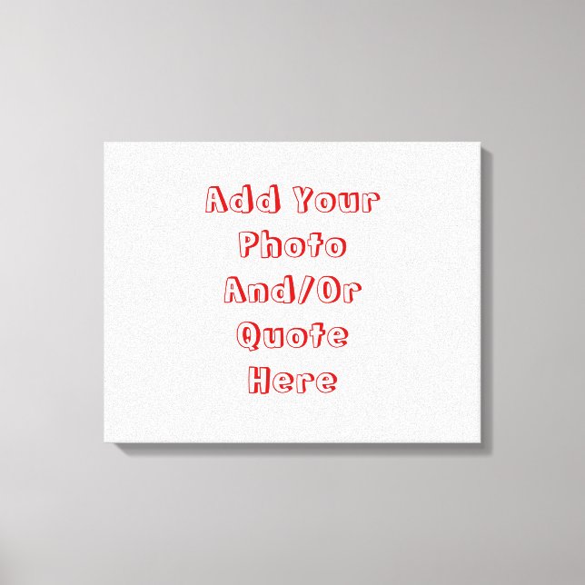 Lienzo personal de personalizable (Anverso)