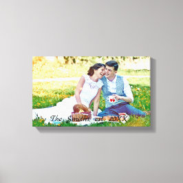 Lienzo Personaliza tu foto de boda favorita en