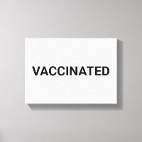 Personalizable blanco negro vacunado