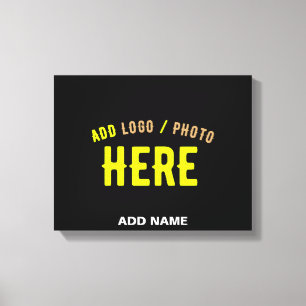 LIENZO PERSONALIZABLE MODERNO ESTILO NEGRO VERIFICADO MAR