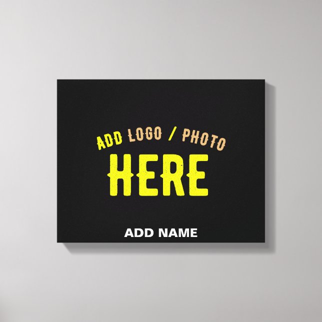 LIENZO PERSONALIZABLE MODERNO ESTILO NEGRO VERIFICADO MAR (Anverso)