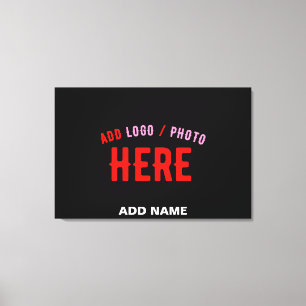 LIENZO PERSONALIZABLE MODERNO ESTILO NEGRO VERIFICADO MAR