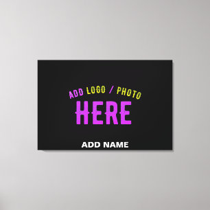 LIENZO PERSONALIZABLE MODERNO ESTILO NEGRO VERIFICADO MAR