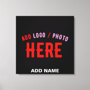 LIENZO PERSONALIZABLE MODERNO ESTILO NEGRO VERIFICADO MAR