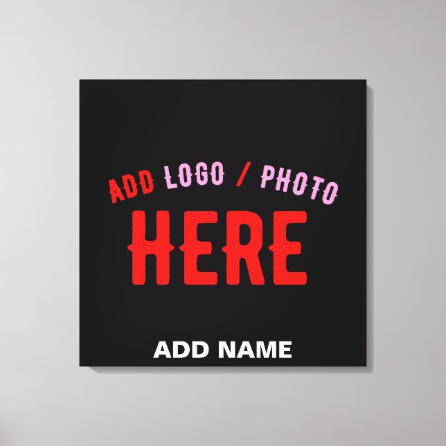 LIENZO PERSONALIZABLE MODERNO ESTILO NEGRO VERIFICADO MAR (Anverso)