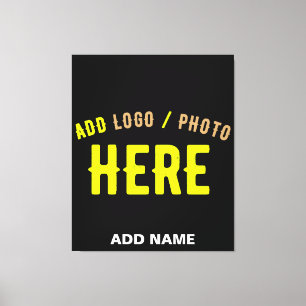 LIENZO PERSONALIZABLE MODERNO ESTILO NEGRO VERIFICADO MAR