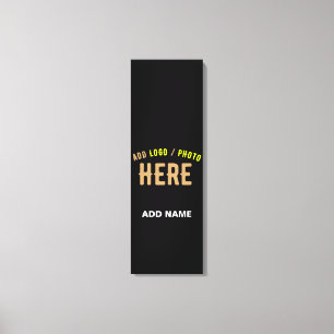 LIENZO PERSONALIZABLE MODERNO ESTILO NEGRO VERIFICADO MAR