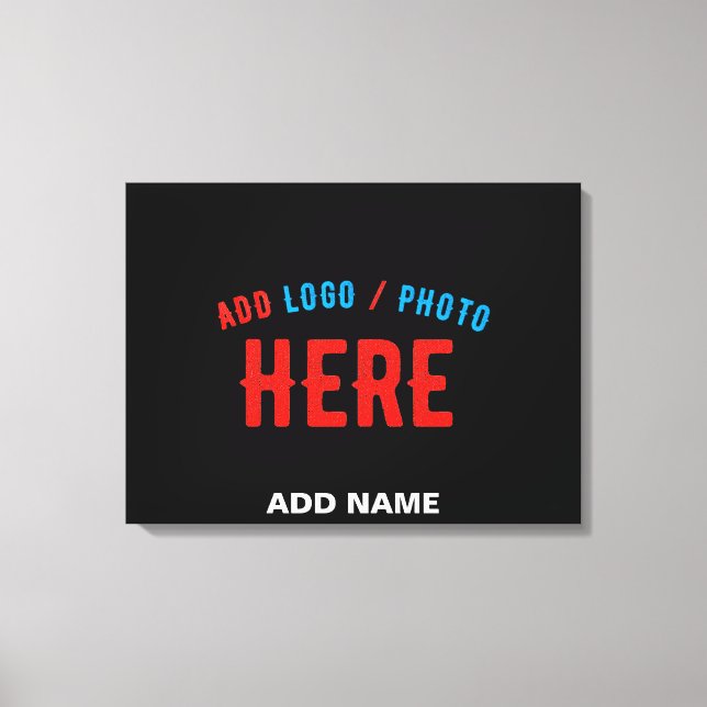 LIENZO PERSONALIZABLE MODERNO ESTILO NEGRO VERIFICADO MAR (Anverso)