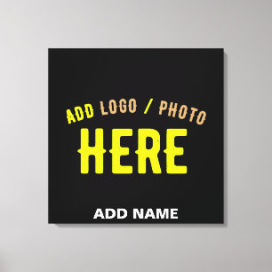 LIENZO PERSONALIZABLE MODERNO ESTILO NEGRO VERIFICADO MAR