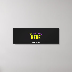 LIENZO PERSONALIZABLE MODERNO ESTILO NEGRO VERIFICADO MAR