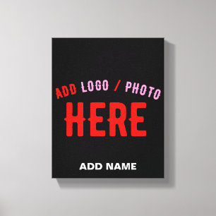 LIENZO PERSONALIZABLE MODERNO ESTILO NEGRO VERIFICADO MAR
