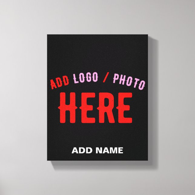 LIENZO PERSONALIZABLE MODERNO ESTILO NEGRO VERIFICADO MAR (Anverso)
