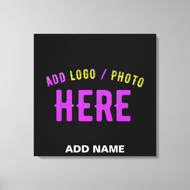LIENZO PERSONALIZABLE MODERNO ESTILO NEGRO VERIFICADO MAR (Anverso)