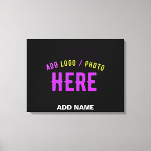 LIENZO PERSONALIZABLE MODERNO ESTILO NEGRO VERIFICADO MAR