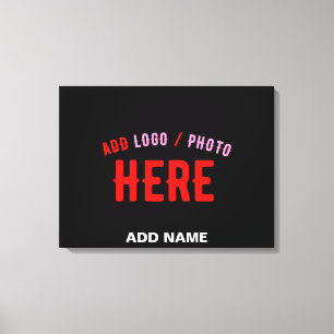 LIENZO PERSONALIZABLE MODERNO ESTILO NEGRO VERIFICADO MAR
